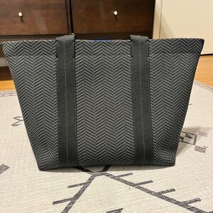 Rothy’s Essential Tote Bag in Black Shadow